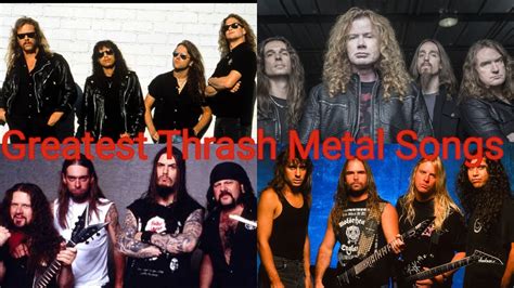 thrash metal songs